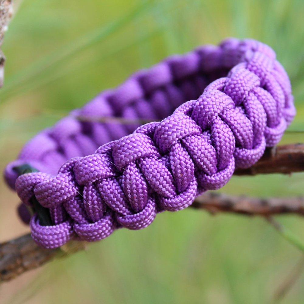 [5/$25] Purple Para-cord Bracelet